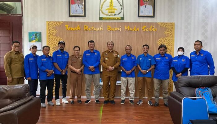 Terima Audiensi PWI, Bupati Armia Sebut Wartawan Adalah Sahabat