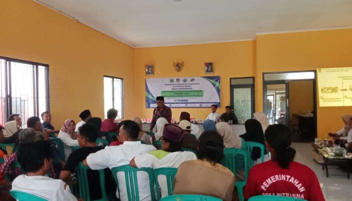 Pembentukan Pengurus Koperasi Merah Putih di Desa Patrasana Resmi Digelar