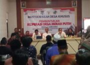 Pembentukan Pengurus Koperasi Merah Putih Digelar di Desa Gandaria, Dihadiri Pejabat Kecamatan dan Kabupaten