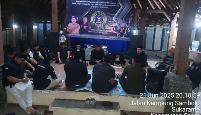 Ketua DPC BPPKB Kabupaten Tangerang Gelar Halalbihalal dan Diklat Pembangunan Berkelanjutan di Carita