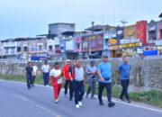 Jalan Pagi Telusuri Kota, Bupati Armia Sebut Kota Kualasimpang adalah Kota Tua yang Mesti kita Jaga & Lestarikan