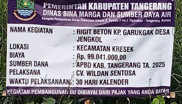 Diduga Tak Gunakan Material Agregat, Proyek Rigid Beton di Desa Jengkol Disorot