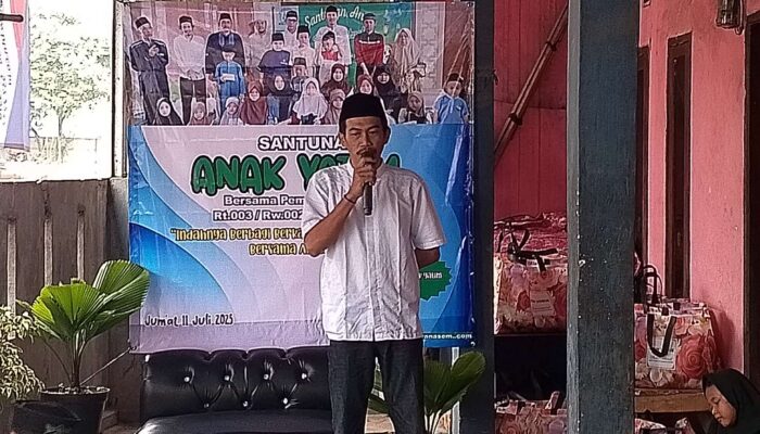 Hendra Wijaya: Pemuda Harus Hadir untuk Anak Yatim