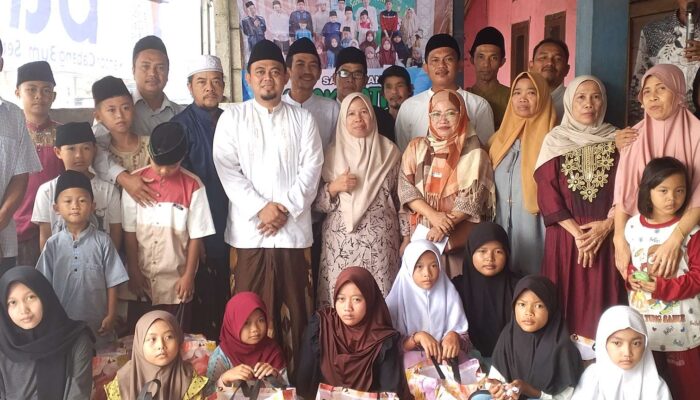 Kolaborasi Pemuda dan Warga di Desa Pete, 22 Anak Yatim Terima Santunan