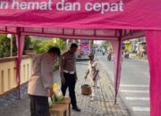 Gerakan Pangan Murah Polresta Tangerang Digelar di Polsek Kronjo