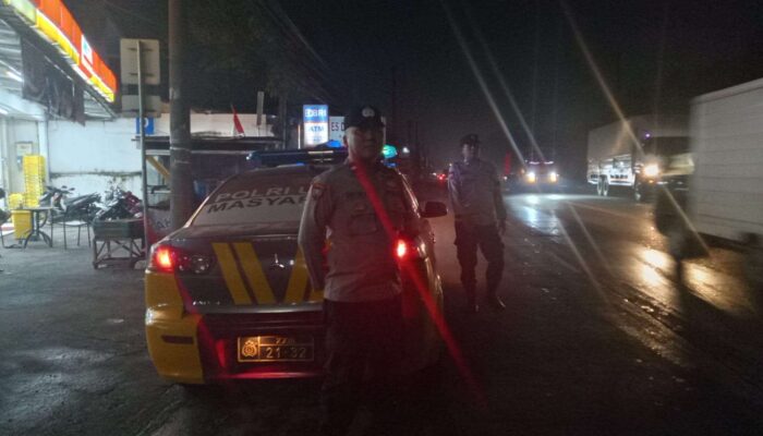 Patroli Preventif, Antispasi Kejahatan Jalanan di Malam hari, Personil Polsek Balaraja Polresta Tangerang