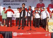 Lomba Gerak Jalan Kecamatan Kresek Meriahkan HUT RI ke-80, Ribuan Peserta Tumpah Ruah
