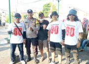 Bhabinkamtibmas Polsek Balaraja Kawal Perlombaan HUT ke-80 RI di Desa Saga