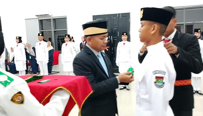 29 Siswa Resmi Jadi Paskibra Tigaraksa, Camat: Ini Awal Perjalanan Mereka