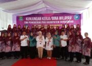Tim Penggerak PKK Kabupaten Tangerang Hadiri Acara Bina Wilayah di Desa Perahu Kecamatan Sukamulya