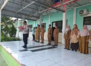 Kapolsek Kresek AKP A. Suryadi Pimpin Upacara di Sekolah Mutiara Bangsa Gunung Kaler