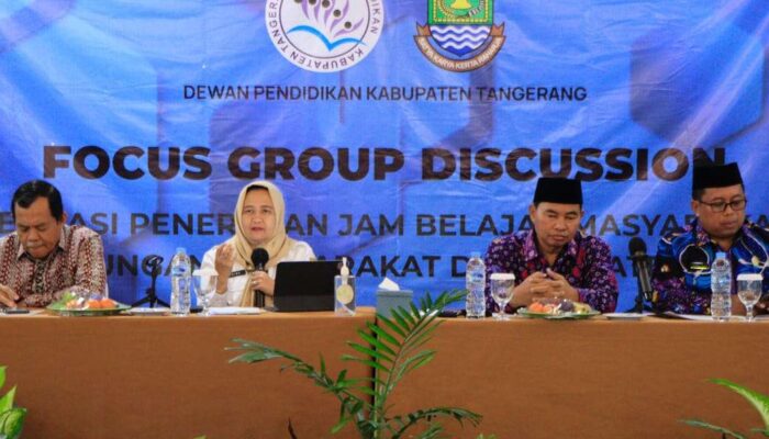 Dewan Pendidikan Kabupaten Tangerang Dorong Penerapan Jam Belajar Masyarakat