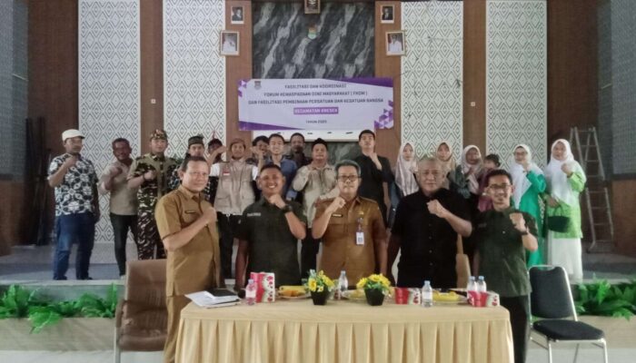 Pemerintah Kecamatan Kresek Gelar Forum Kewaspadaan Dini Masyarakat (FKDM)