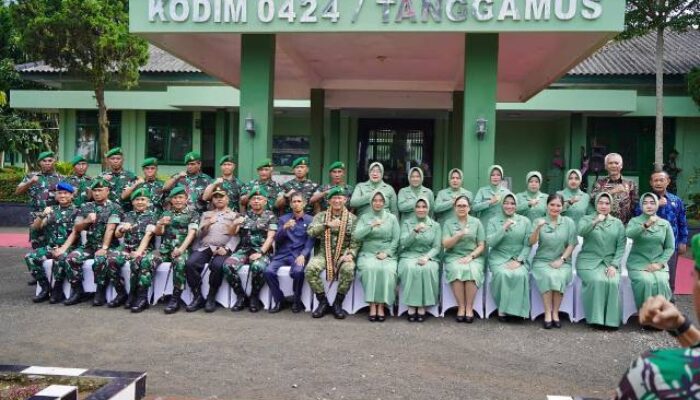Pangdam XXI/Radin Inten Kunjungi Kodim 0424/Tanggamus, Tinjau Dapur Makan Bergizi