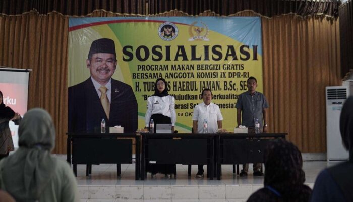 Perkuat Kualitas Gizi Masyarakat, DPR RI dan BGN Gelar Sosialisasi Program Makan Bergizi di Serang