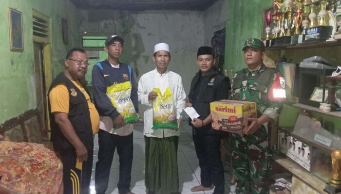 Kades Renged Wawan Cepat Tanggap Bantu Warga Rumah Tidak Layak Huni di Kampung Lebak Baru