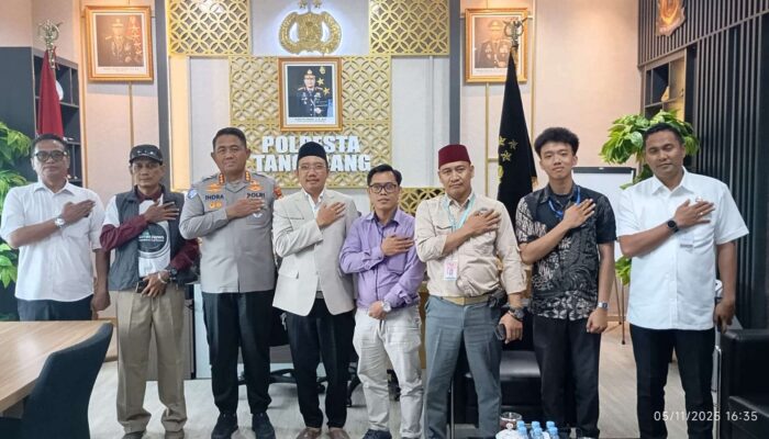 Polresta Tangerang dan Insan Pers Perkuat Sinergitas Penegakan Hukum dan Informasi Publik