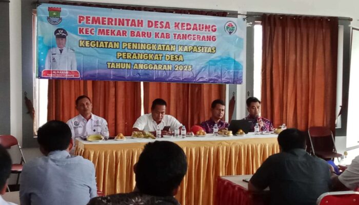 Pemdes Kedaung Gelar Pembinaan PKK dan Penataan Kinerja Perangkat Desa serta BPD Tahun 2025