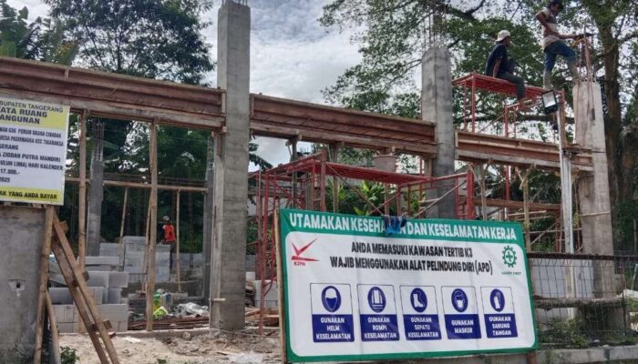 Diduga Abaikan Standar K3, Proyek GSG Graha Cibadak Tuai Sorotan
