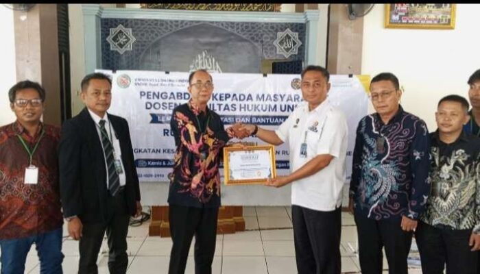 Kampus UNDHI Gelar Sosialisasi dan Edukasi Hukum di Lapas Jambe Tangerang