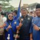 foto: Ketua Karang Taruna Desa Pasir Nangka, Revi Hendriansyah dengan ketua kwri DPC Kabupaten Tangerang terpilih Heriyanto, saat menghadiri MTQ XV kecamatan Tigaraksa