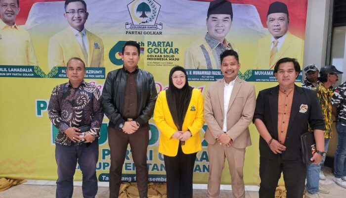 DPC KIM Kabupaten Tangerang Ucapkan Selamat atas Pelantikan Intan Nurul Hikmah sebagai Ketua DPD Golkar