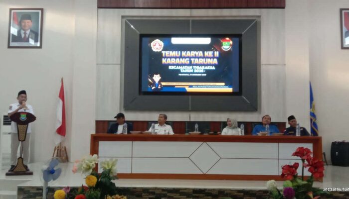 Temu Karya  Ke II Karang Taruna  Tigaraksa Berlangsung Demokratis, Saiful Rahayu Raih Mandat Kepemimpinan