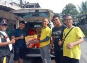Sinergi Antar Desa, Pemdes Ranca Ilat dan Kresek Salurkan Bantuan Banjir ke Desa Renged