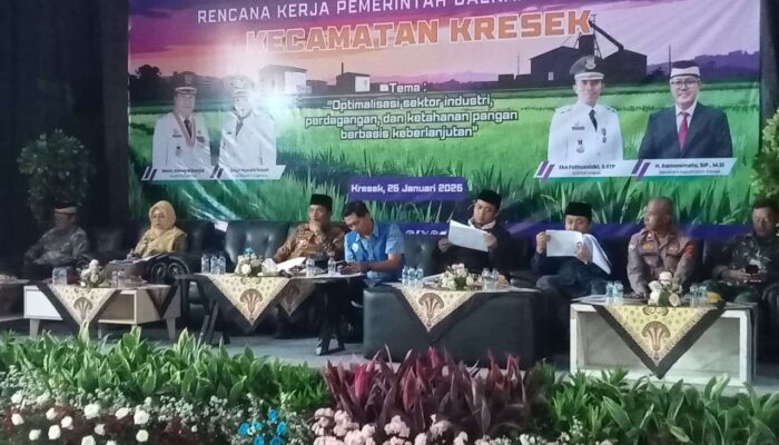 Musrenbang Kecamatan Kresek Tekankan Optimalisasi Industri dan Ketahanan Pangan, Infrastruktur dan RTLH Jadi Prioritas