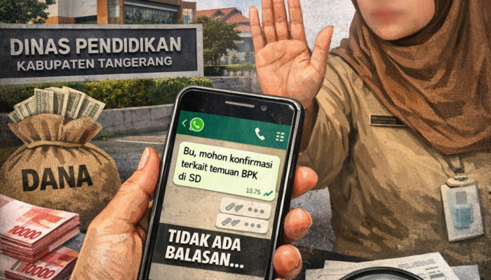 Dinas Pendidikan Kabupaten Tangerang Bungkam soal Temuan BPK, Transaksi Tunai SD Negeri Disorot