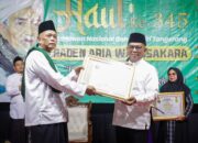 Hadiri Haul Ke-345 Raden Aria Wangsakara, Gubernur Andra Soni Tegaskan Komitmen Lanjutkan Perjuangan Leluhur Melalui Pembangunan
