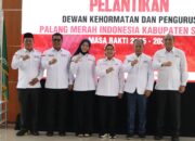 Wabup Najib Hamas Dilantik jadi Ketua Dewan Kehormatan PMI Kabupaten Serang