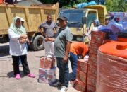 Kampung Gelung Seruway dapat Bantuan 2 Gorabak Sorong, 1 Unit Mesin Pompa Air, 1 Unit Mesin Doorsmeer dan 1 Unit Tangki Air 1000 liter