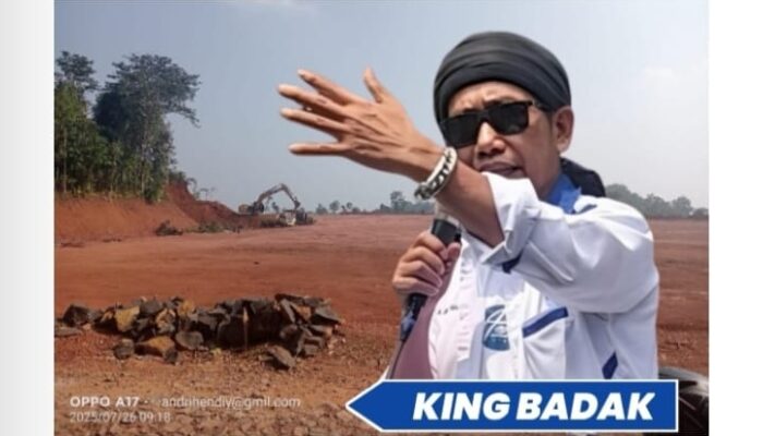 Dua Tambang Pasir Kuarsa di Blok Rahong Diduga Langgar UU Minerba, King Badak Desak Aparat Bertindak Tegas