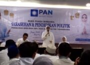 DPD PAN Kabupaten Tangerang Gelar Sarasehan dan Pendidikan Politik, Perkuat Konsolidasi Menuju Pemilu 2029