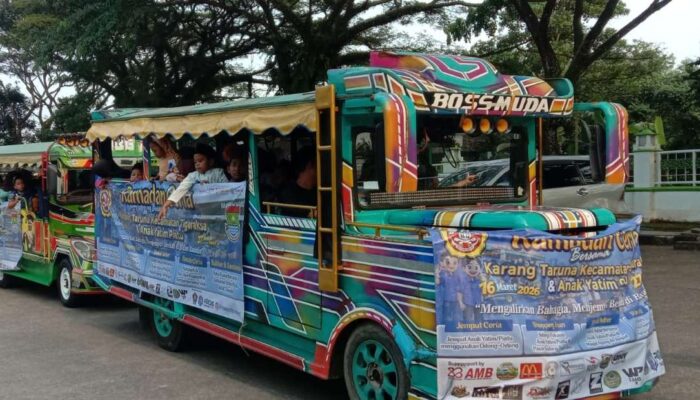 Ramadhan Ceria Karang Taruna Tigaraksa: 55 Anak Yatim Diajak Belanja Baju Lebaran hingga Buka Puasa Bersama