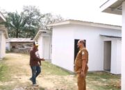 Bupati Aceh Tamiang Tinjau Pembangunan Huntara