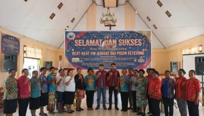 PW GKI Pison Fategomi Gelar Retreat Lintas Denominasi Lingkup Aitinyo Utara