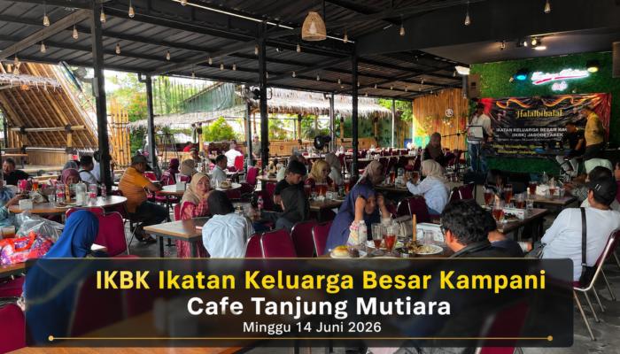 IKBK “Kampani Saiyo” Jabodetabek Gelar Halal Bihalal dan Silaturahmi Keluarga Besar di Tangerang Selatan