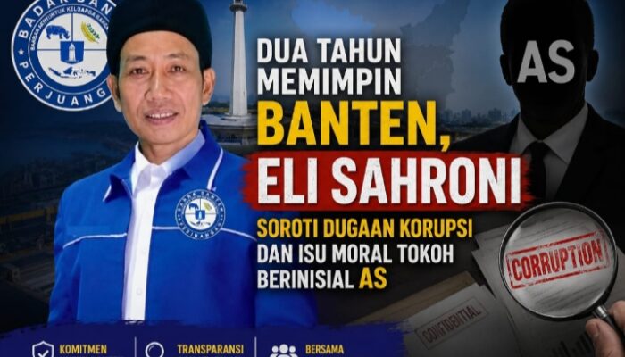 King Badak Eli Sahroni: Pemimpin Harus Menjaga Akhlak, Moral, dan Kepercayaan Rakyat Banten