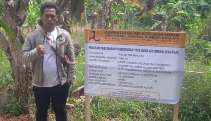 Proyek P3A-TGAI DI Cibatu Desa Ciburial Dinilai Sesuai Spesifikasi, Kualitas Pekerjaan Mendapat Apresiasi