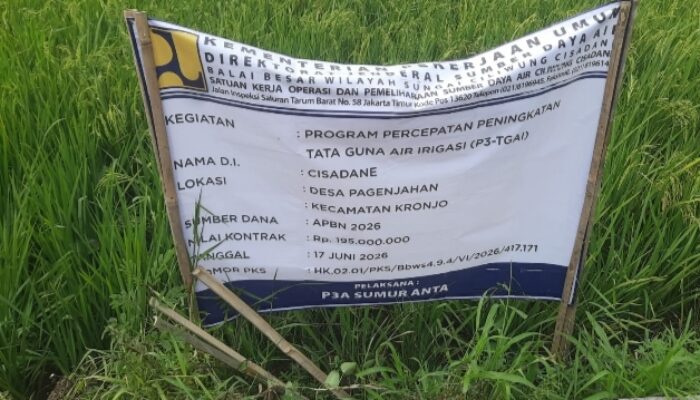 Kepala Desa Pagenjahan Apresiasi P3A Mitra Cai, Berperan Dalam Peningkatan Hasil Pertanian