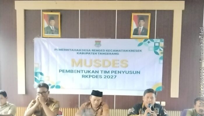 Pemdes Renged Gelar Musdes Penyusunan RKPDes Tahun 2027, Dorong Partisipasi Masyarakat dalam Perencanaan Pembangunan