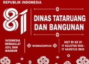 Dinas Tataruang dan Bangunan Kab Tangerang Mengucapkan Dirgahayu RI Ke 81