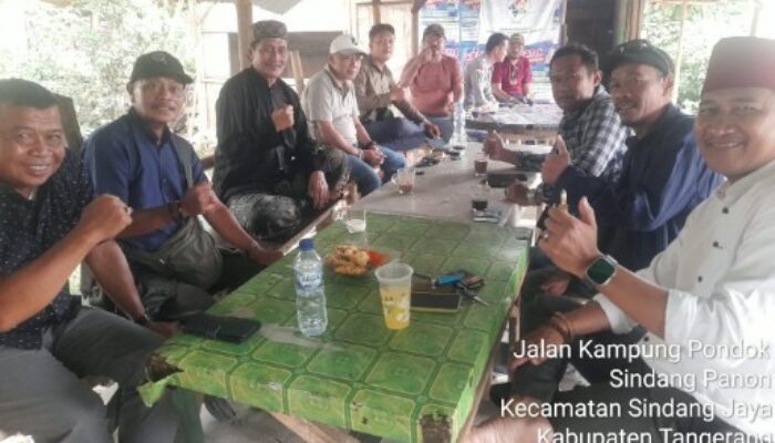Media dan Pelaksana Pembangunan Suvarna Sutera Perkuat Koordinasi dengan Elemen Masyarakat Sindang Jaya