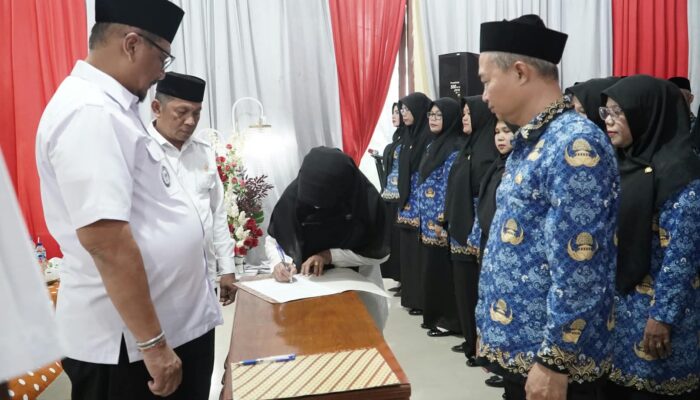 Lantik 55 Kepala Sekolah, Bupati Aceh Tamiang Sebut Larangan Segala Bentuk Pungutan Liar