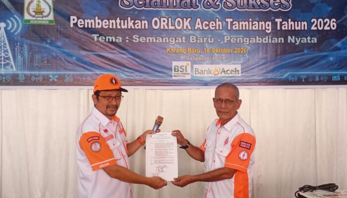 Saiful Alam Pimpin ORARI Lokal Aceh Tamiang 2026–2031