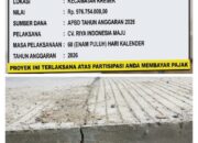 Betonisasi Jalan Renged Retak Meski Disebut Telah PHO, DBMSDA Diminta Buka Hasil Pemeriksaan Teknis