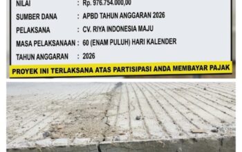Betonisasi Jalan Renged Retak Meski Disebut Telah PHO, DBMSDA Diminta Buka Hasil Pemeriksaan Teknis